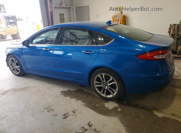 3FA6P0CD5LR192675 2020 FORD FUSION Blue Հետևի ձախ