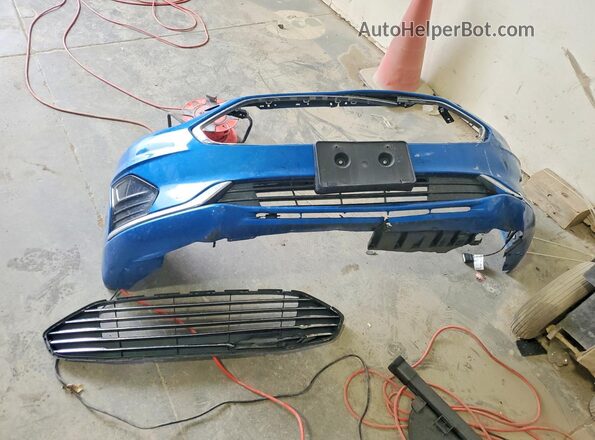 3FA6P0CD5LR192675 2020 FORD FUSION Blue Շարժիչի բաժամունքի տեսք