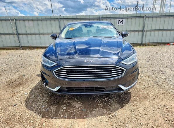 3FA6P0CD6KR141507 2019 FORD FUSION Black Widok z przodu