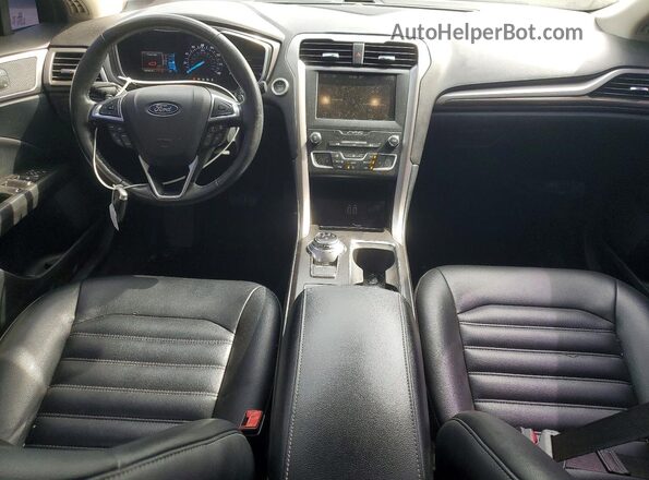 3FA6P0CD6KR181599 2019 FORD FUSION Gray წინა პანელის ხედი