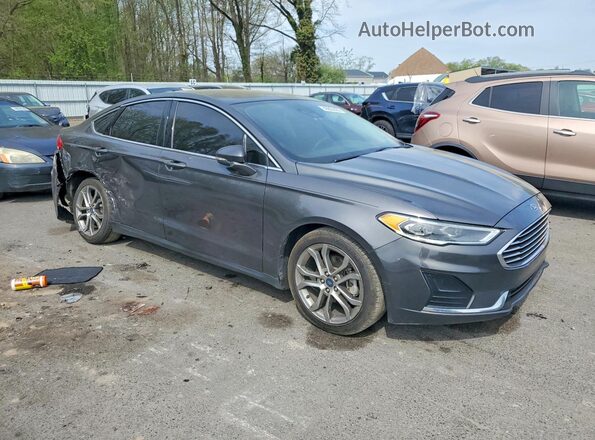 3FA6P0CD6KR181599 2019 FORD FUSION Gray წინა მარჯვენა