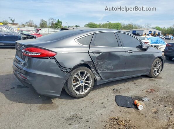 3FA6P0CD6KR181599 2019 FORD FUSION Gray უკანა მარჯვენა