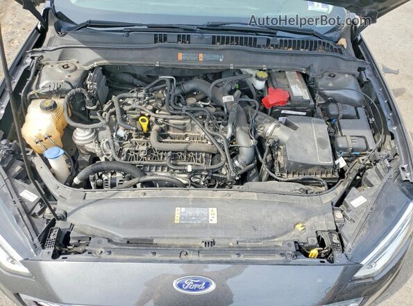 3FA6P0CD6KR181599 2019 FORD FUSION Gray უკანა სალონის ხედი