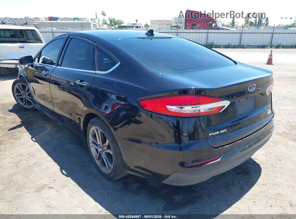 3FA6P0CD6LR117760 2020 FORD FUSION Black Trasero izquierdo