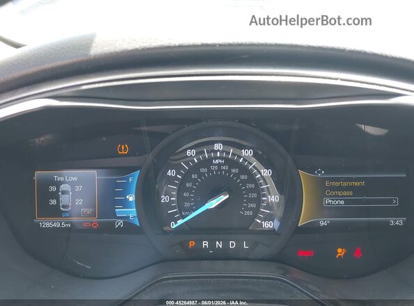 3FA6P0CD6LR117760 2020 FORD FUSION Black Vista de los asientos traseros