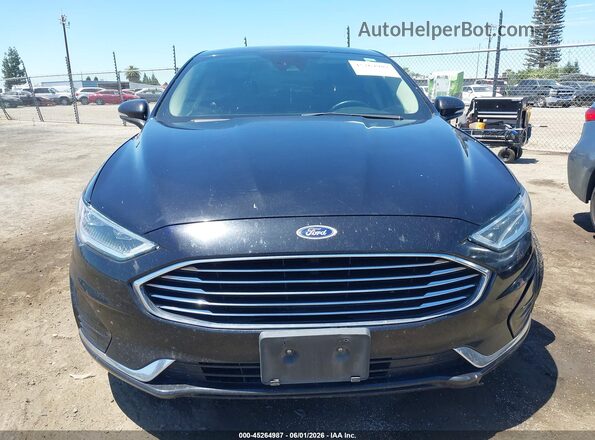 3FA6P0CD6LR117760 2020 FORD FUSION Black Vista del cuadro de instrumentos