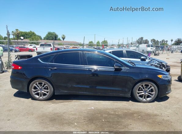 3FA6P0CD6LR117760 2020 FORD FUSION Black Vista interior trasera