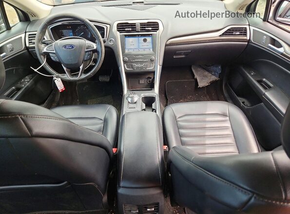 3FA6P0CD7KR254057 2019 FORD FUSION Gray 