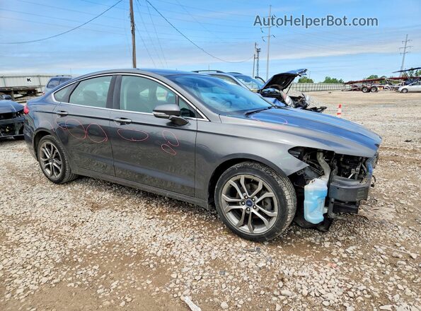 3FA6P0CD7KR254057 2019 FORD FUSION Gray 