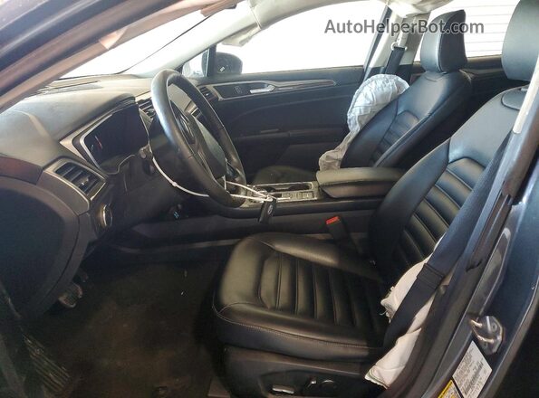 3FA6P0CD7LR196145 2020 FORD FUSION Gray Front interior view