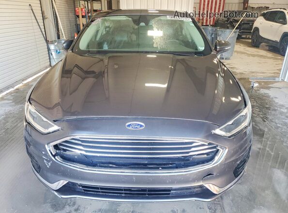 3FA6P0CD7LR196145 2020 FORD FUSION Gray Front view