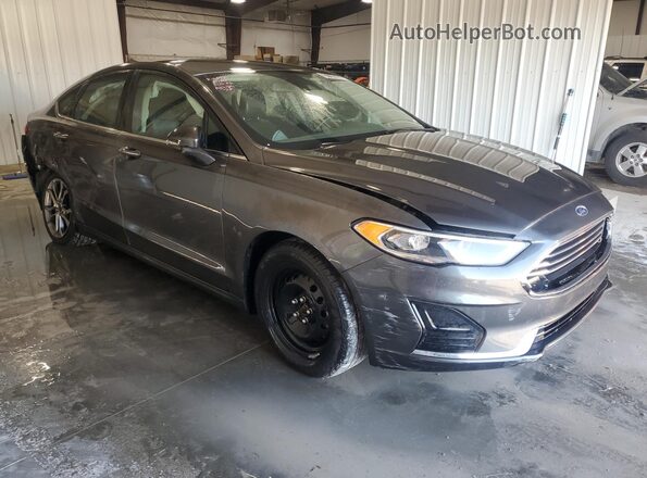 3FA6P0CD7LR196145 2020 FORD FUSION Gray 