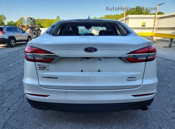 3FA6P0CD7LR250916 2020 FORD FUSION White Rear view