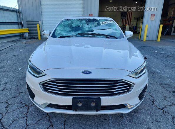 3FA6P0CD7LR250916 2020 FORD FUSION White Front view
