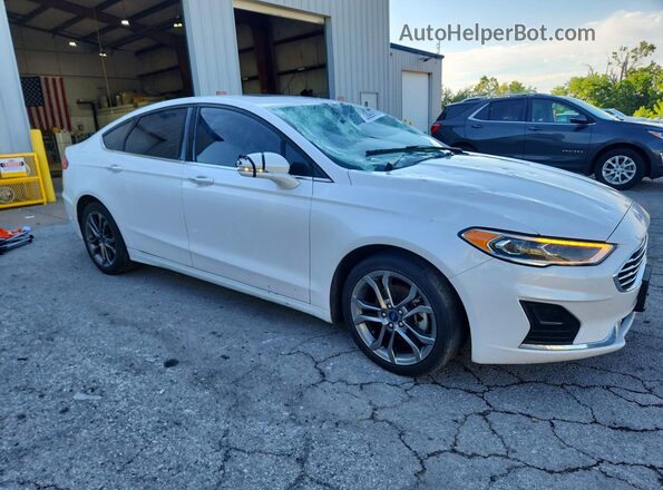3FA6P0CD7LR250916 2020 FORD FUSION White Front right
