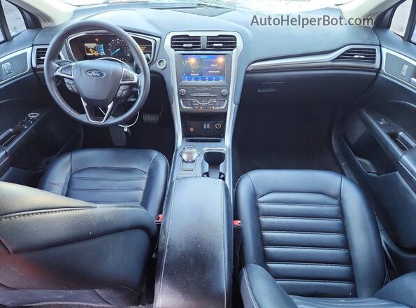 3FA6P0CD7LR250916 2020 FORD FUSION White Dashboard view