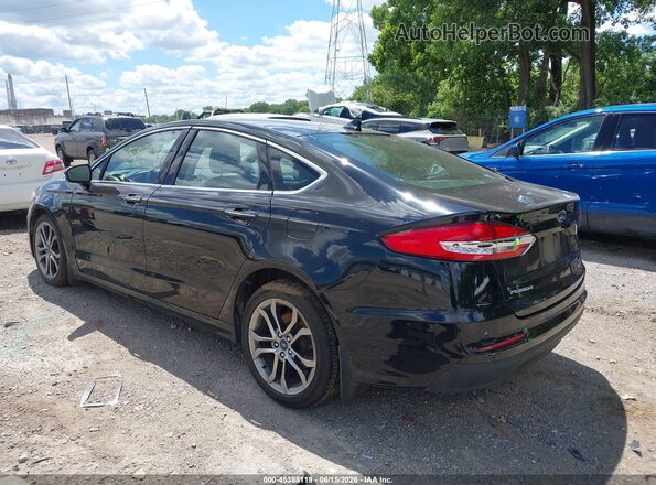 3FA6P0CD8KR219639 2019 FORD FUSION Black Հետևի ձախ