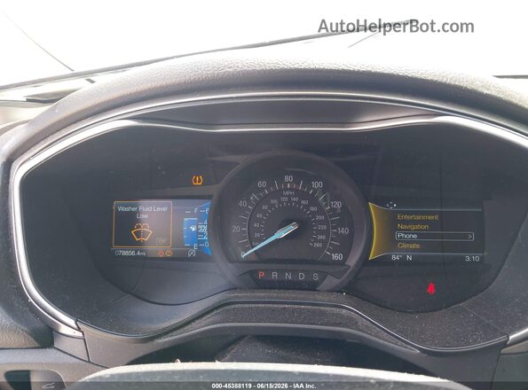 3FA6P0CD8KR219639 2019 FORD FUSION Black Հետևի նստատեղերի տեսք