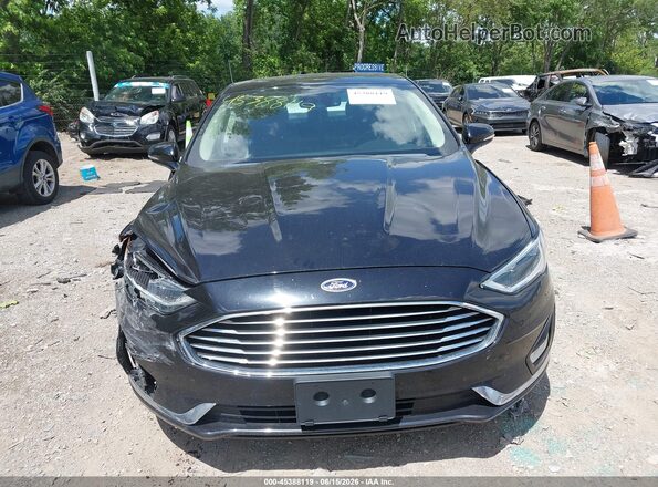 3FA6P0CD8KR219639 2019 FORD FUSION Black Սարքավորումների վահանակի տեսք
