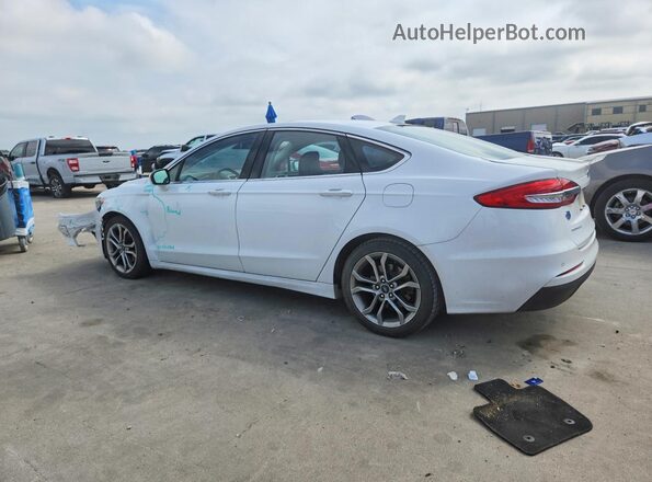 3FA6P0CD9KR145325 2019 FORD FUSION Белый Задняя левая четверть
