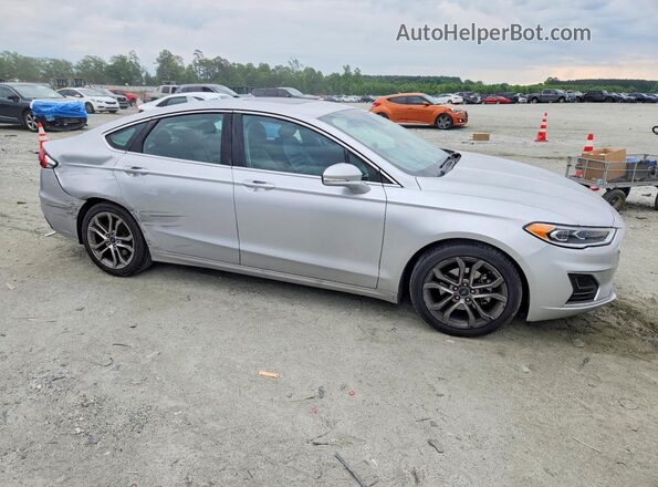 3FA6P0CDXKR141798 2019 FORD FUSION Silver Передня права чверть