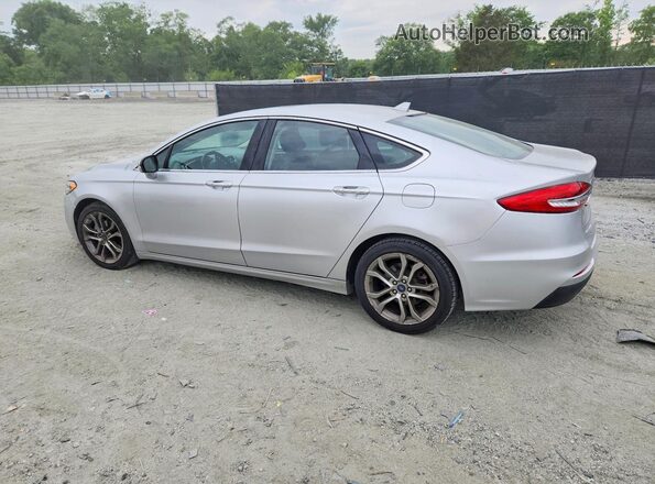 3FA6P0CDXKR141798 2019 FORD FUSION Silver Задня ліва чверть