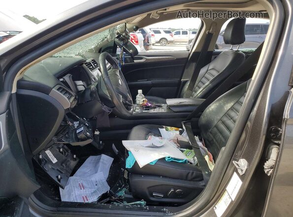 3FA6P0CDXLR216050 2020 FORD FUSION Gray Vista interior delantera
