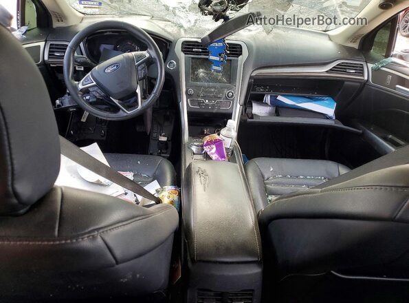 3FA6P0CDXLR216050 2020 FORD FUSION Gray Vista del salpicadero