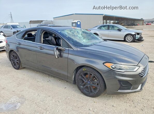 3FA6P0CDXLR216050 2020 FORD FUSION Gray Delantero derecho