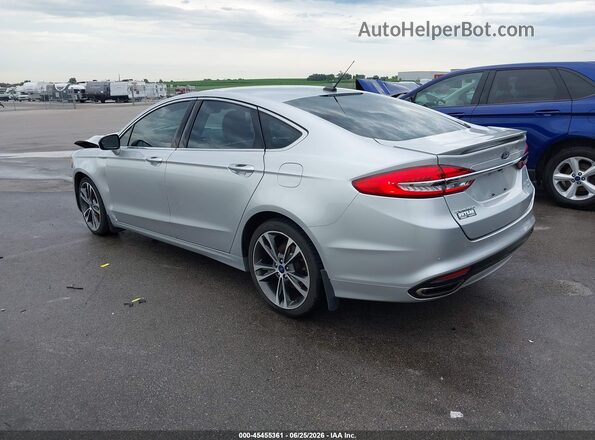 3FA6P0D90HR200781 2017 FORD FUSION Silver Հետևի ձախ