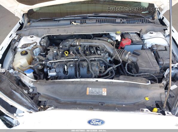 3FA6P0D90LR131356 2020 FORD FUSION White Vista trasera