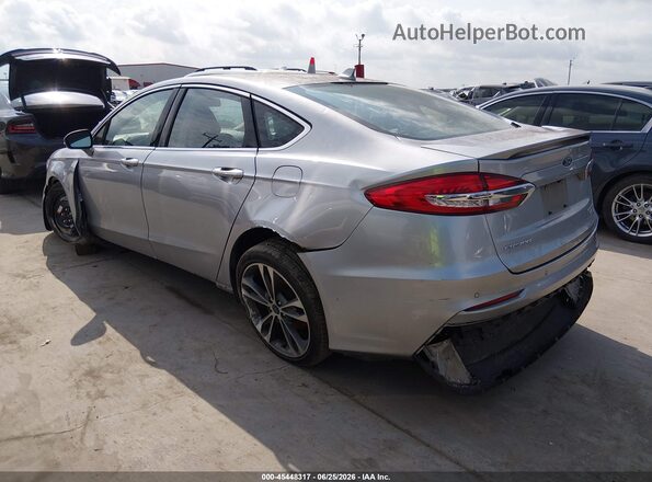 3FA6P0D90LR192884 2020 FORD FUSION Gray Trasero izquierdo