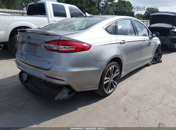 3FA6P0D90LR192884 2020 FORD FUSION Gray Trasero derecho