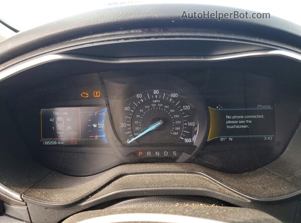 3FA6P0D90LR202863 2020 FORD FUSION Silver Սարքավորումների վահանակի տեսք