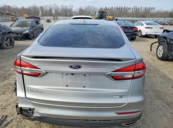 3FA6P0D90LR202863 2020 FORD FUSION Silver Հետևի տեսք