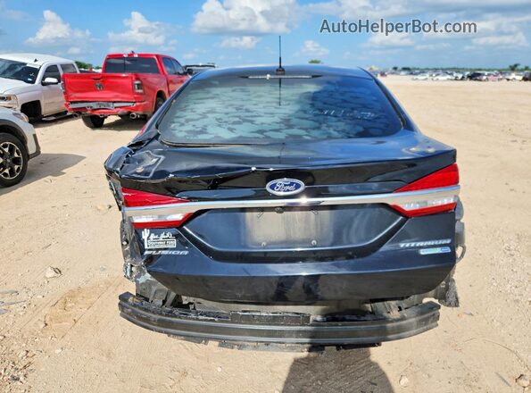 3FA6P0D91JR137437 2018 FORD FUSION Черный 