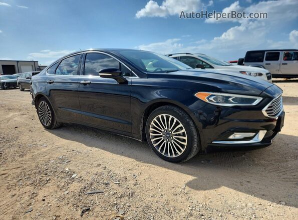3FA6P0D91JR137437 2018 FORD FUSION Черный 