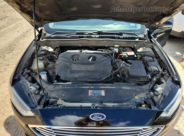 3FA6P0D91JR137437 2018 FORD FUSION Черный 