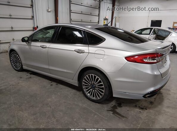 3FA6P0D91JR225355 2018 FORD FUSION Серебряный Задняя левая четверть