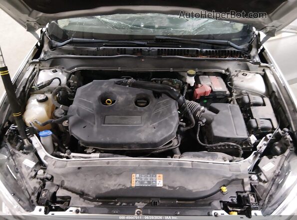 3FA6P0D91JR225355 2018 FORD FUSION Серебряный Вид сзади