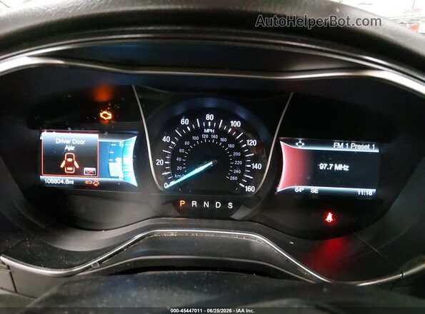 3FA6P0D91JR225355 2018 FORD FUSION Серебряный Вид задних сидений
