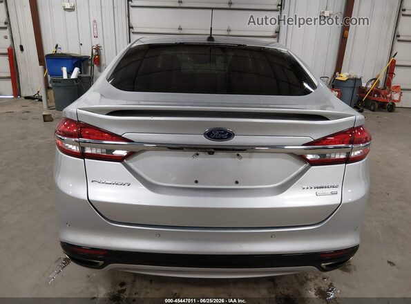 3FA6P0D91JR225355 2018 FORD FUSION Серебряный 
