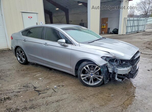 3FA6P0D91LR174796 2020 FORD FUSION Silver Przód prawy