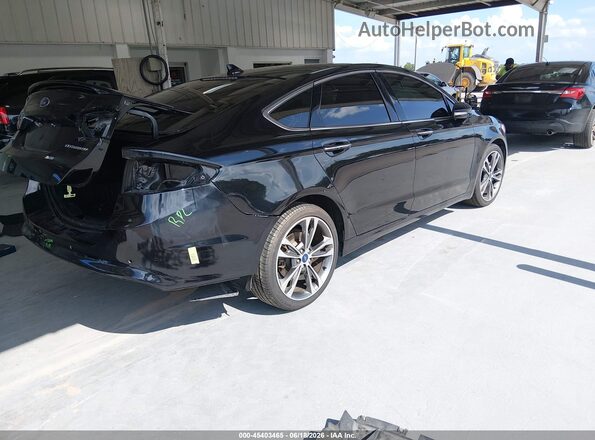 3FA6P0D91LR192327 2020 FORD FUSION Black უკანა მარჯვენა