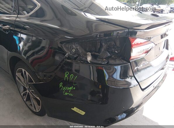 3FA6P0D91LR192327 2020 FORD FUSION Black წინა ხედი