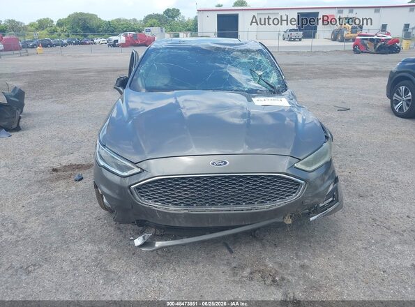 3FA6P0D91LR199472 2020 FORD FUSION Gray Սարքավորումների վահանակի տեսք