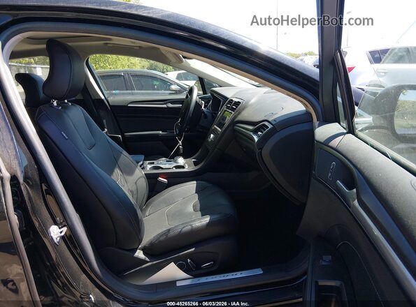 3FA6P0D92HR106904 2017 FORD FUSION Black Vista interior delantera