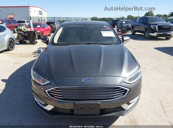 3FA6P0D92HR247214 2017 FORD FUSION Gray Widok zestawu wskaźników