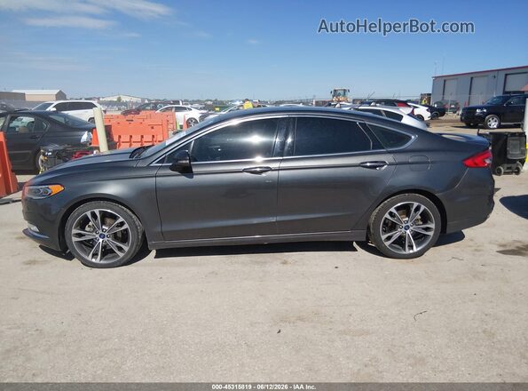 3FA6P0D92HR247214 2017 FORD FUSION Gray Widok wnętrza 360 stopni