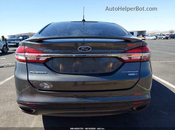 3FA6P0D92JR194116 2018 FORD FUSION Gray 